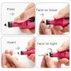 1 Set 6 Bits Professional Electric Nail File Drill Nail Polishing Manicure Machine and Skin Remover Art Pen Pedicure Tools