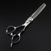 Pouce damas japon 440c ensemble de ciseaux de coiffure professionnels 62HRC droite amincissement coupe coupe de cheveux barbier style Tool1