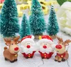 ミニパインニードルツリークラフトツールレイヤークリスマス飾り木の樹脂の部品