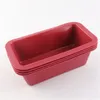 Pure Color Cake Mold Kitchen Practical Gadget Household Rectangle Food Grade Silicone Toast Bread Baking Pan DIY New Arrival 2 58hz J2