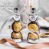 12 PCS En Plastique Bouteille De Champagne Bonbons Boîtes Faveurs De Mariage Faveurs À Remplir Fête D'anniversaire Chocolat Titulaire Table Décors Fournitures H1231