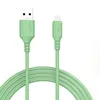 Качественный USB Data Cable Soft Silicone 5V 3A Micro Type C шнуры для Android планшет быстро заряд