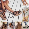 Yaz Wedge Espadrilles Kadın Sandalet Açık Burun Roma Ayakkabı Gladyatör Sandalet Bayan Casual Lace Up Kadın Platformu Sandalet 1020