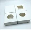 24 Pcs Pvc Window Christmas Candy Brown Gift Packaging Box For Wedding\\candy\\crafts\\cake\\handmade Soap Packing Gi jllGWZ