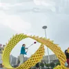 Danse traditionnelle du Dragon avec corde, 6/8/10m, accessoires de spectacle sur scène, Festival, célébration, jouet de Fitness, nouvel an chinois