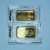 High quality gold plated Bullion Gift 1 oz APMEX Gold Bar Non-Magnetic 24k Business Collection