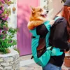 ポータブルペットドッグキャリア屋外ペットの子犬ショルダーバッグハンドバッグ旅行のバックパックを運ぶ小さな犬猫チワフ