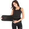 Yüksek Kaliteli Neopren Sauna Yelek Vücut Şekillendirici Zayıflama Kemeri Kadınlar için Bel Eğitmen Egzersiz Shapewear Ayarlanabilir Ter Kemer T200707
