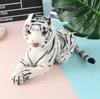 Realistische weiche Kuscheltiere Plüschtier Tiger gestreift weiß braun für Kindergeburtstagsgeschenke Weihnachtsfeiergeschenke8079649