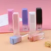 5ml Gradient Kolor Butelka Lipgloss Plastikowy Pusty Wyczyść Lip Glosa Tube Eyeliner Eyelash Pojemnik Kolorowe DIY Lips Butelki Kontenery kosmetyczne