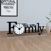 MEISD Quality Acrylic Table Clock Modern Design Family Desk Watch LiveRoom Quartz Mute Home Decor Table Horloge Free shipping LJ201204