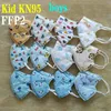 KN95 FFP2 Kid Masks 3-10 ans Designer Face mask Enfants pour garçons filles Mascarilla 5 couches masque enfant en Stock Expédié sous 12 heures