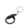 Honeypuff Metal Spring Pipe Hand Pipe Mini Cheap Portable Tobacco Small Pipe with Key Chain Keychain Smoking Cigarette DHL