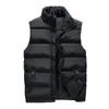 Gilet décontracté Hommes Automne Hiver Vestes Épais Gilets Homme Sans Manches Manteaux Mâle Chaud Coton Rembourré Gilet Hommes Gilet Veste Hommes