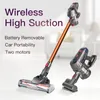 15000PA 222V Battery Operated Floor Vacuum Cleaner With Led Light Dual Motors Vacuum Stick Hand9110837