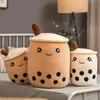 2550 cm Carton Cartoon Reallife Bubble Tea tasse d'oreiller en forme de coussin super doux