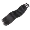 ishow vagne weave extensionsボディーウェーブ8-28インチの女性ストレートWeftsジェットブラックカラー人間の髪の毛束とレースの閉鎖ペルーの水が緩い巻き毛