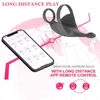 Nxy Sex Vibrators Bluetooth Testicle Vibrator for Men Penis Massager Ring Dildo Toys Cuisine Belt App Remote Control Prostate Massage 1221