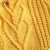 Yuoomuoo Chic Kobiety Cropped Cardigan Sweter Spadek 2019 Knitwear Krótkie Kartacji Dziewczyna Z Długim Rękawem Twist Crochet Top Pull Femme Y200722