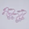 10mm Male Joint Pink Glass Oil Burner pipes for oil rigs bongs Thick Pyrex Tobacco Bent Bowl Hookahs Adapter Smoking Pipe Nail Burning Smoke Tools