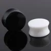 3-30mm Black Acrylic Ear Plugs Tunnels Ear Stretchers Expander Plugs And Tunnels Ear Gauges Plugs Body Piercing Tunnels Jewelry