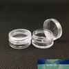 200pcs 2g Lip Balm recipiente portátil Cosmetic plástico vazio frascos frascos desobstruídos Eyeshadow Pots composição de creme