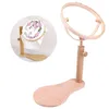 SEWING NOTIONS Verktyg Broderi Stand Hoop Wood Cross Stitch Set Ring Frame Justerbara Tools1