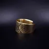 Vintage Archangel Metatron Warrior Knight Angel of Life Seal Adjustable Rings for Men Solomon Kabbalah Ring Amulet Aesthetic288u