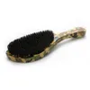 Amazon's Choice MOQ 100pcs OEM Custom LOGO Medium Hard Curved Brush 360 Waves Brushes -Great for Wolfing - Made with Boar Bristles & Nylon