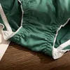 Women's Panties Japanese Style Milk Silk Sweet Green Women Sexy Lace Satin Female Underwear2375