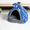 5色のファッションドッグハウスAZTECレトロな取り外し可能なカバーマット犬の柔らかいベッドソファー温暖化猫の巣巣植物冬のkennel lj201204