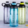 1500ml/2000ml Large Capacity Sports Water Bottles Leak-Proof Gym Fitness Sport Shaker Drink Bottles Camping Cycling Waterbottle Y1223