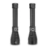 XHP90 LED懐中電灯XLAMPズームトーチXHP70.2 USB充電式戦術的な光1865​​0または26650キャンプ狩猟ランプ