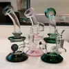 Hookahs Small bong special shining ball designed dab rigs high quality glass water pipe with bowl small bubbler