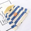 HYLKIDHUOSE bébé garçons vêtements ensembles automne nouveau-né enfant en bas âge vêtements pour bébés dessin animé à capuche t-shirt jean enfants enfants Costume1