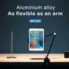 Aluminiumlegering Verstelbare Draagbare Cellphone Stand Lazy Telefoon Houder Universele opvouwbare mobiele ondersteuning Telefoon Tablet Desk voor iPad Houder