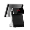 Dual Screen 15 Inch Capacitive Touch Screen Pos Printer All In One With I5 256G Ssd Build In Wifi For Restaurants Shops