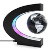 Manyetik Levitasyonunun Globe Gece Işığı Yüzer Dünya Haritası Topu Lamba Aydınlatma Office Ev Dekorasyon Karasal Globe lamba C1007 Soğuk