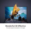 VIVIDSTORM S PRO 92 inch Electric Tension Floor Screen with Wall Mount for UST ALR Laser Projector Motorized Ultra Short Throw Home Movie VSDSTUST92H_WB