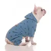 Hundekleidung für kleine Hunde Herbst Winter Warmer Overall Chihuahua Welpe Dicker Mantel Overall Französische Bulldogge Haustierkostüm Y200330