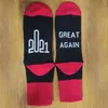 Geweldig weer zuigt sokken grappige middelvinger gepersonaliseerde brief printen sokken voor mannen vrouwen cadeau cpa3259