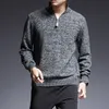 Novo Moda Marca Camisola Homens Pullovers Warm Slim Fit Jumpers Knitwear Turtleneck Outono Estilo Coreano Casual Mens Roupas 201106