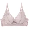 PAERLAN A cup small chest lace bra without rim adjustment sexy underwear 201202
