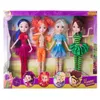 Russian Cartoon Fairy Fantasy Patrol Doll Fashion Unisex Doll Plastic DIY Cloth Model Toys LJ201125