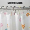 1pcs Curtain Hook Shower Ring Clip Curtains Holder Home Supplice Shade Bathroom Hall Family