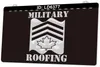 Vendita al dettaglio all'ingrosso del segno leggero dell'incisione LED della bandiera 3D del tetto militare LD6377
