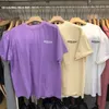 Lite Oversize Tee 2022 Män Kvinnor Double Side T Shirt Summer Style Toppar Kortärmad