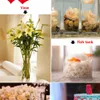 Acrylic Cylinder Vase Clear Round Plastic Wedding Table Flower Stander Road Lead wedding centerpiece event party decoration LJ201209