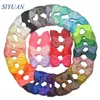 40st / parti 2 * 3,0 tum Solid Ribbon Bow med / Utan Hair Clip Girl Daily Headwear DIY Boutique HDJ21 LJ201226