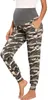 Dames Moederschap Broek Bottoms Stretchy Lounge Workout Broek Casual Losse Comfortabel Zwangerschap Joggers met Pockets 20220228 Q2